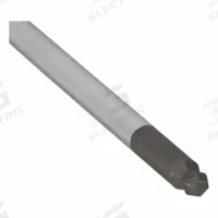 WERA General Purpose Ball End Hex Screwdriver: Kraftform, Std Lg, Friction, 3 mm Tip Size (MPN 05118096001). Key specifications — attr1205265: Ergonomic; attr1205241: WERA; attr1205242: 3 mm.