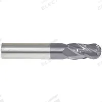 APPROVED VENDOR Ball End Mill: Carbide, AlTiN Coated, 4 Flute, 1/2" Mill Dia, 1-1/2" LOC, 4" OAL (MPN 226-001059A)