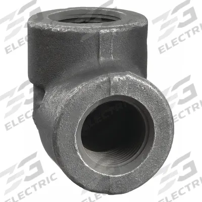 ANVIL Metal Pipe Elbow: 3 in x 3 in, Female NPT Threaded x Female NPT Threaded - Threaded High-Pressure Pipe Fittings