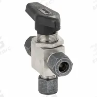 PARKER Manual Three-Way Ball Valve: 3/8 in, 316 Stainless Steel, L Flow, Std Port Ball Port, Lever (MPN 6Z-MB6XPFA-SSP). Key specifications — Brand: PARKER; Handle: Lever.