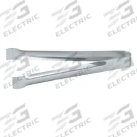 VOLLRATH Pom Tongs: 12 in Overall Lg, Silver, NSF Certified, 1 Piece, Stainless Steel (MPN 47112). Key specifications — Dishwasher Safe: No; Brand: VOLLRATH; NSF Certified: Yes; Blade Material: Stainless Steel.