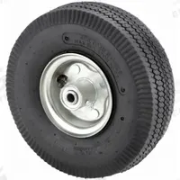 APPROVED VENDOR Pneumatic Wheel: 10 in Wheel Dia., 3 in Wheel Wd, Rubber, 300 lb Load Capacity, Std (MPN 53CM82). Key specifications — attr1099852: APPROVED VENDOR; attr1146750: 4.10/3.50-4.