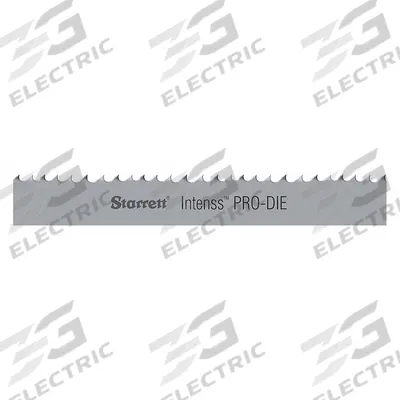 STARRETT Portable Band Saw Blade: 14/18, 1/2 in Blade Wd, 0.02 in Blade Thick - Blades for Standard-Depth Saws (32-7/8" to 35-3/8")