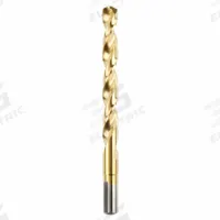 MILWAUKEE Jobber Length Drill Bit: 25/64", 135° Split Point, TiN-Coated HSS, Parabolic Flute (MPN 48-89-2222). Key specifications — attr1225567: 0.3906.