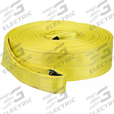 LIFT-ALL Tow-All Tow Strap: 25 ft Overall Hook Size, 4 in Overall Wd, 25 ft Overall Lg - Tow Straps