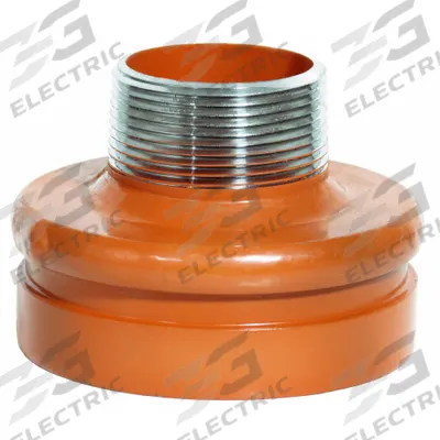 GRUVLOK Metal Pipe Straight: Straight, 2 in x 1 in, Ductile Iron - Grooved Pipe Fittings