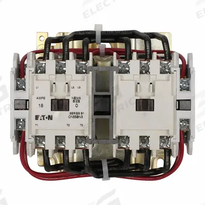 EATON Magnetic Contactor: Reversing, 3 Poles, NEMA Size 00, 9 A - Reversing NEMA Contactors
