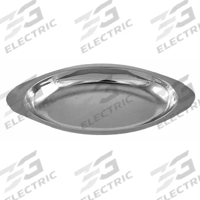 ITI Oval Au-Gratin: 12 oz Capacity, 1 in Overall Dp, 4 7/8 in Overall Wd - Rarebit & Au Gratin Dishes