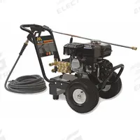 MI-T-M Gas-Powered Pressure Washer: Heavy Duty, Cart, 2,400 psi, 2.8 gpm, Usable Per Week 20 hr (MPN GC-2403-0MHB). Key specifications — attr1034381: Honda; attr1037666: MI-T-M.