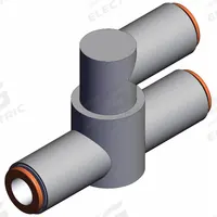 SMC Shuttle Valve: 1/4 in, 0.05 MPa to 1 MPa (MPN VR1220F-08). Key specifications — attr1086980: SMC; attr1086978: VR1220F-08.