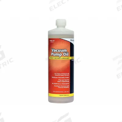 NU-CALGON Refrigerant Evacuation Pump Oil: ISO-46, 1 qt Container Size - Oil for Evacuation Pumps