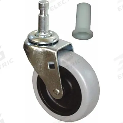 RUBBERMAID COMMERCIAL PRODUCTS Caster with Insert: For 4MC27/9LAN6 - Material Handling Parts