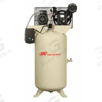 INGERSOLL RAND Electric Air Compressor: 5 hp, 2 Stage, Vertical, 80 gal, 14.3 cfm, 175 psi, 480V AC (MPN 2340N5-V-460/3). Key specifications — attr48430: INGERSOLL RAND; attr48445: 60 Hz; attr48448: Pressure Safety Valve; attr48450: 480V AC; attr48474: Three; attr48487: Vertical.