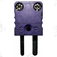 DAYTON Thermocouple Connector: Jack, For Type E Thermocouple Type, Mini Plug, 2 Pins, Flat, Flat (MPN 794F57). Key specifications — attr1432255: Flat; attr1276097: Jack; attr1276100: Constantan; attr1276082: Mini Plug; attr1276092: DAYTON; attr1276087: Purple; attr1276088: Thermoplastic Nylon; attr1276089: 794F57.