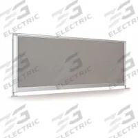 BEST-RITE Divider Panel: 17 in Overall Ht, 49 in Overall Wd, 1 in Overall Dp, Gray, Laminate, Silver (MPN 90062). Key specifications — attr990357: Gray; attr990327: BEST-RITE; attr990360: Laminate.