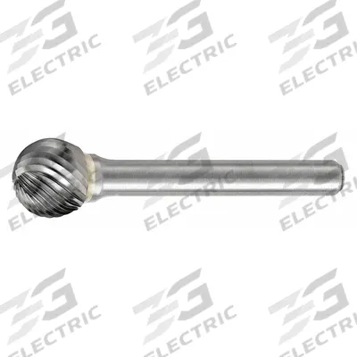 WIDIA Carbide Bur: Ball, SD-5L6, Single Cut, 1/2" Head - Single-Cut Ball Burs