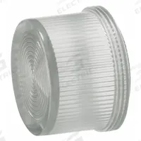 SIEMENS Pilot Light Lens: 30 mm Panel Mounting Hole Dia, Clear, Concentric Rings, Class 52 (MPN 52RA4SA). Key specifications — Brand: SIEMENS; Compatible with Series: Class 52; Lens Material: Plastic.