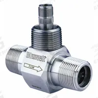 BLANCETT Mechanical Flowmeter: Turbine Flow Meter, Turbine, 1/2 in NPT, 1/2 in Connection Size, NPT (MPN B110-750-1/2). Key specifications — Product Type: Turbine Flow Meter; Rotor Material: Stainless Steel; Accuracy %: +/-1%; Output Type: Standard Frequency Pulse; Brand: BLANCETT; Unit Of Measure: Gallons; Termination: Not Listed.