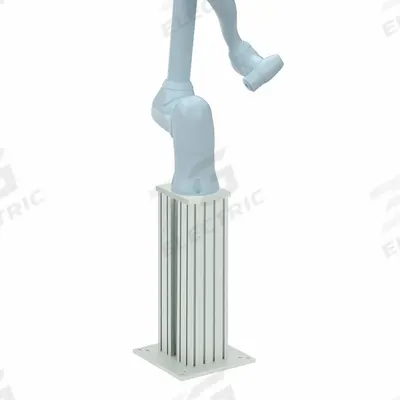 80/20 Tube Framing System Profiles: T-Slot Cobot Pedestal, 600 mm H x 308.4 mm W x 304.8 mm L - Robot Mounts