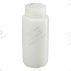NALGENE Laboratory Bottle: HDPE, 500 mL, 16 fl oz, Closure Included, Natural, 53 mm, Polypropylene (MPN 2197-0016). Key specifications — Brand: NALGENE; Graduated: No; Body Color: Natural.
