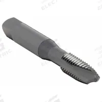 OSG Spiral Point Tap: 3/8"-16 UNC, 2B, 3 Flute, Plug Chamfer, Black Oxide High Speed Steel (MPN 2886001)