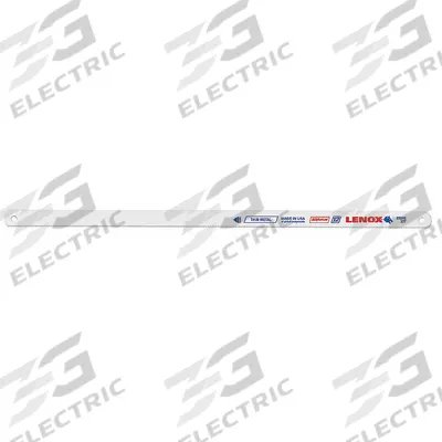 LENOX Hacksaw Blade: 12 in Blade Lg, Bi-Metal, 32, 1/2 in Blade Wd - General Purpose Hacksaw Blades