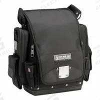 VETO PRO PAC Tool Bag: 47 Pockets, Black (MPN TP-XXL Blackout). Key specifications — Closure Type: Zipper; Attachment: Hook; Color: Black; Brand: VETO PRO PAC; For Tool Type: Meters.