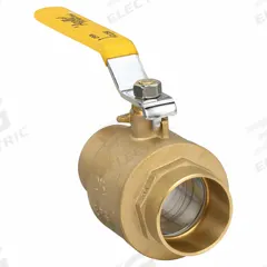APOLLO Manual Two-Way Ball Valve: 2 1/2 in, Brass, Straight, Sweat x Sweat, Full Port Ball Port (MPN 94A20901). Key specifications — Brand: APOLLO; Handle: Lever.