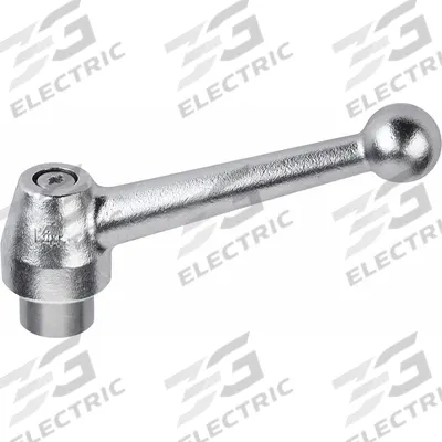KIPP Adjustable Handle: SS, M10, 83 mm Lg (MPN K0121.1110). Key specifications — Brand: KIPP. - Corrosion-Resistant Ball-Style Adjustable Handles with Threaded Hole