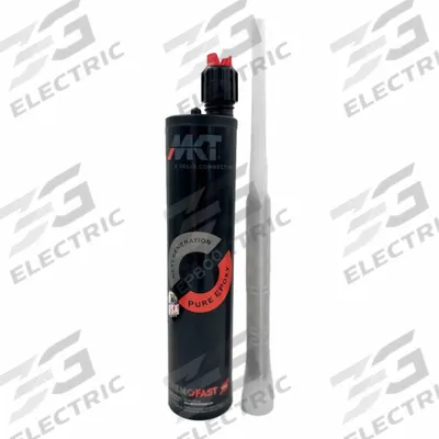 MKT FASTENING Epoxy Single Tube,10oz.: Nozzle, Sealing Cap, Rod Anchors, Concrete, Epoxy - Epoxy Anchor Adhesives