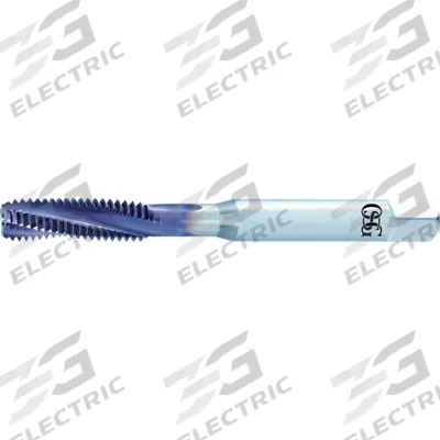 OSG SPIRAL FLUTE Tap: M10x1.5 Metric, D6 / 4H-6H, 3 Flute, Modified Bottoming Chamfer - Coolant-Through Spiral-Flute Taps for Aluminum
