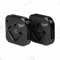 MILWAUKEE Shearing Die: (2) Shearing Dies, For 1 5/8 in Strut Wd, For 1 3/8 in Strut Ht (MPN 49-16-0138). Key specifications — attr1254160: M18™ FORCELOGIC™; attr1254169: Standard; attr1254180: (2) Shearing Dies; attr1254186: 49-16-0138; attr1254165: Shearing Die.