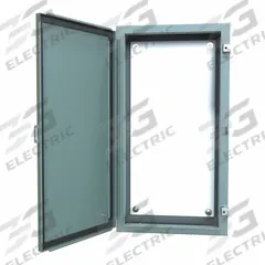HAMMOND Electrical Enclosure: Steel, 30 in x 16 in x 6 in, NEMA 12/13, w/Panel, Solid Cover, Hinged (MPN 1418FG6). Key specifications — Brand: HAMMOND; Closure Method: Clamps; Knockouts: Not Included.