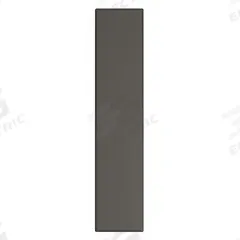 ASI GLOBAL Partition Column: Steel, Smooth Semi Gloss, Black, 82 in Ht, 18 in Wd, 1 1/4 in Thick (MPN 40-91371803-27). Key specifications — Inner Core Type: Honeycomb; Brand: ASI GLOBAL PARTITIONS; Color: Black; Finish/Texture: Smooth Semi Gloss.