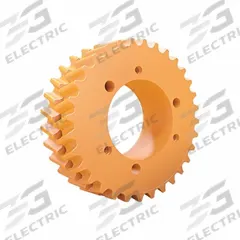 CONTINENTAL Sprocket: Bushed, Quick Detachable, 14 mm Pitch, For 35 mm Belt Wd, 40 Teeth, Composite (MPN 21212247). Key specifications — Brand: CONTINENTAL; For Bushing Size: SK; Sub-brand: Thunderbolt.