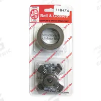 BELL & GOSSETT Circulating Pump Coupler: Mfr Part # 118474, Cast Iron. Key specifications — Compatible with Brand: Bell & Gossett; Compatible with Grainger Part Number: 4RD14; Compatible with Manufacturer Model Number: 105089; Compatible with Series: E-60; Manufacturer Part Number: 118474; Coupling Material: Cast Iron.