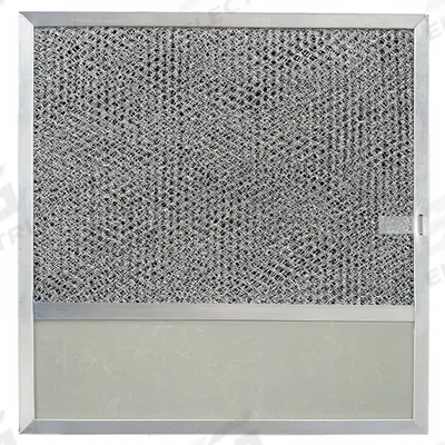BROAN Range Hood Filter: 11.44 in x 11.81 in x 0.38 in, Aluminum - Kitchen Exhaust Fan Mesh Air Filters