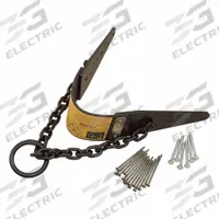 3M DBI-SALA Roof Anchor: 310 lb Capacity, For Wood, Flat/Inclined Roofs, Nail-In, Pivot D-Ring (MPN 2103673). Key specifications — For Surface Material: Wood; Mounting Type: Nail-In; Clamp Compatible Seam: Nail Strip; Brand: 3M DBI-SALA; For Roof Orientation: Flat.