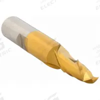 CLEVELAND Square End Mill: Cobalt, TiN Coated, 2 Flute, 5/16" Mill Dia, 9/16" LOC, 2-1/2" OAL (MPN C32509)