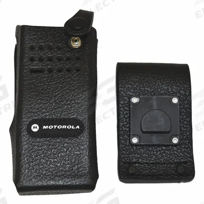 MOTOROLA Case with Swivel Belt Loop: Fits Motorola, Black, Hard Leather, Belt Loop/Cases - Motorola-Compatible Carrying Accessories