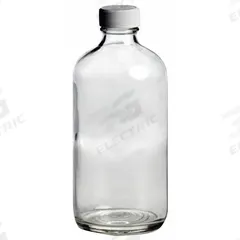 QORPAK Sampling Bottle: 240 mL, Colorless, 24-400, Polypropylene, Semi-Volatile Organics, 24, PTFE (MPN 239565). Key specifications — Body Color: Colorless; Pre-Cleaned: Semi-Volatile Organics; Body Material: Soda Lime Glass; Brand: QORPAK; Screw Closure Size: 24-400; Graduated: No; USP Specification: Type III; Closure Attached: Attached.