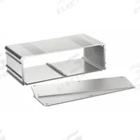 BOX ENCLOSURES Enclosure: Silver, Aluminum, 2 in x 6 in x 3 in, NEMA 4 (MPN B4-080SI). Key specifications — Color: Silver; Includes: (2) End Panels; NEMA Enclosure Rating: 4; Brand: BOX ENCLOSURES.