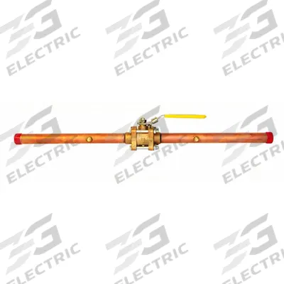 MILWAUKEE VALVE Manual Two-Way Ball Valve: 3 in, Bronze, Straight, MNPT x Tube - Oxygen-Cleaned Brass Ball Valves