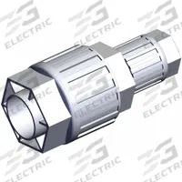 SMC High Purity Tube Fitting: 1 in OD x 1/2 in OD Size, Compression x Compression, PFA (MPN LQ3U6A-R2). Key specifications — Series: LQ3; Brand: SMC; Standards: RoHS_6, RoHS_10.