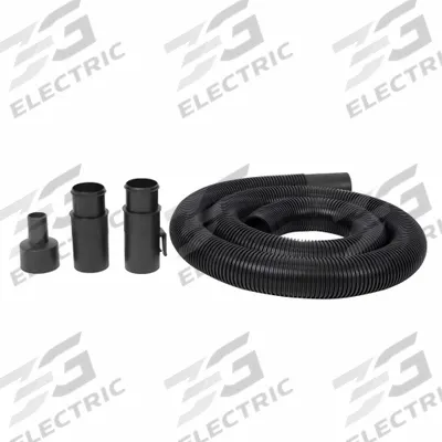DAYTON Vacuum Hose: 2 1/2 in Hose Dia, 8 ft Hose Lg, Plastic - Standard Vacuum Hoses