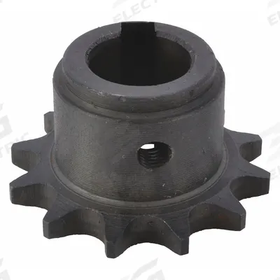 Dayton Transmission Chain Sprocket: For 2MPU4, Black - Dayton Platform Lift Truck Parts