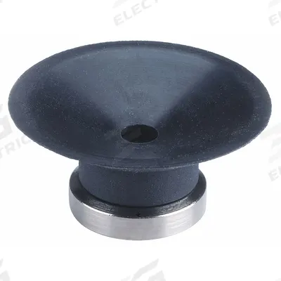 SMC Vacuum Pad: Flat, w/o Adapter, 25 mm Pad Dia, NBR, Black, 50A - Flat Type Automotive & Industrial Vacuum Pads