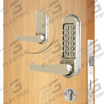 CODELOCKS Mechanical Push Button Lockset: ADA Compliant - Mechanical Keyless Access Locksets