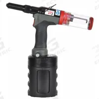 POP AVDEL Air Riveter: 1 in Stroke Lg, 5,729 lbf Pulling Force, 1/4 in Female NPT (MPN 76004-00003). Key specifications — attr1320930: NPT; attr1320934: Yes; attr1320955: POP AVDEL.