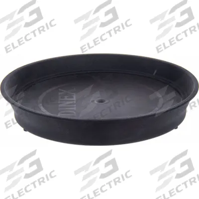 CARLISLE DINEX Induction Base: Black - DuraTherm Induction Meal Bases